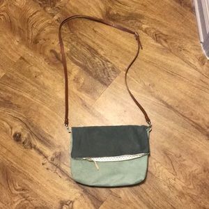 etsy purchase blue suede bag